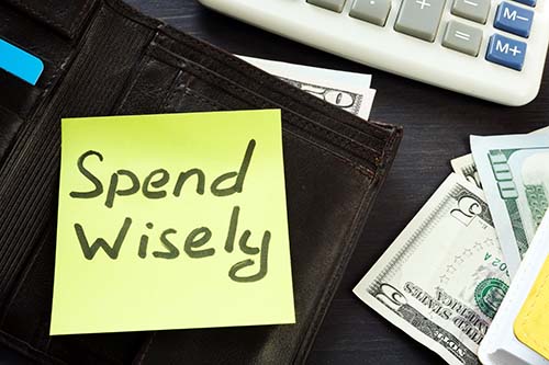 spend wisely